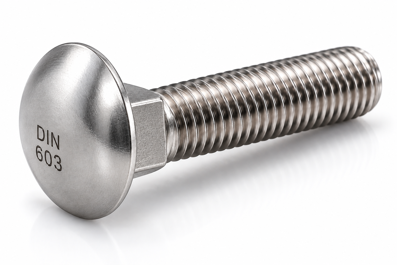 DIN 603 Carriage Bolt – fastener relevant to three-wheelers