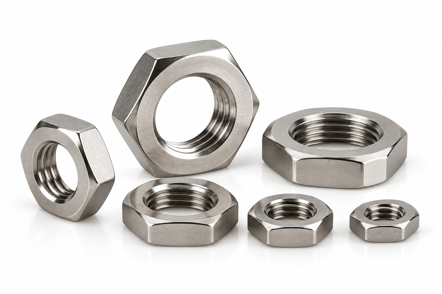 DIN 439 Lock Nut / Thin Nut – stainless steel fastener by Accurate Fastners