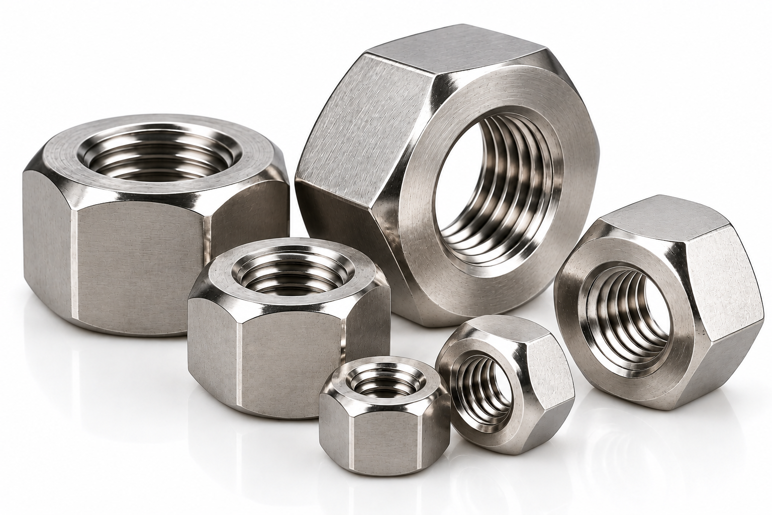 BSW 1083 Hex Nut – stainless steel fastener by Accurate Fastners