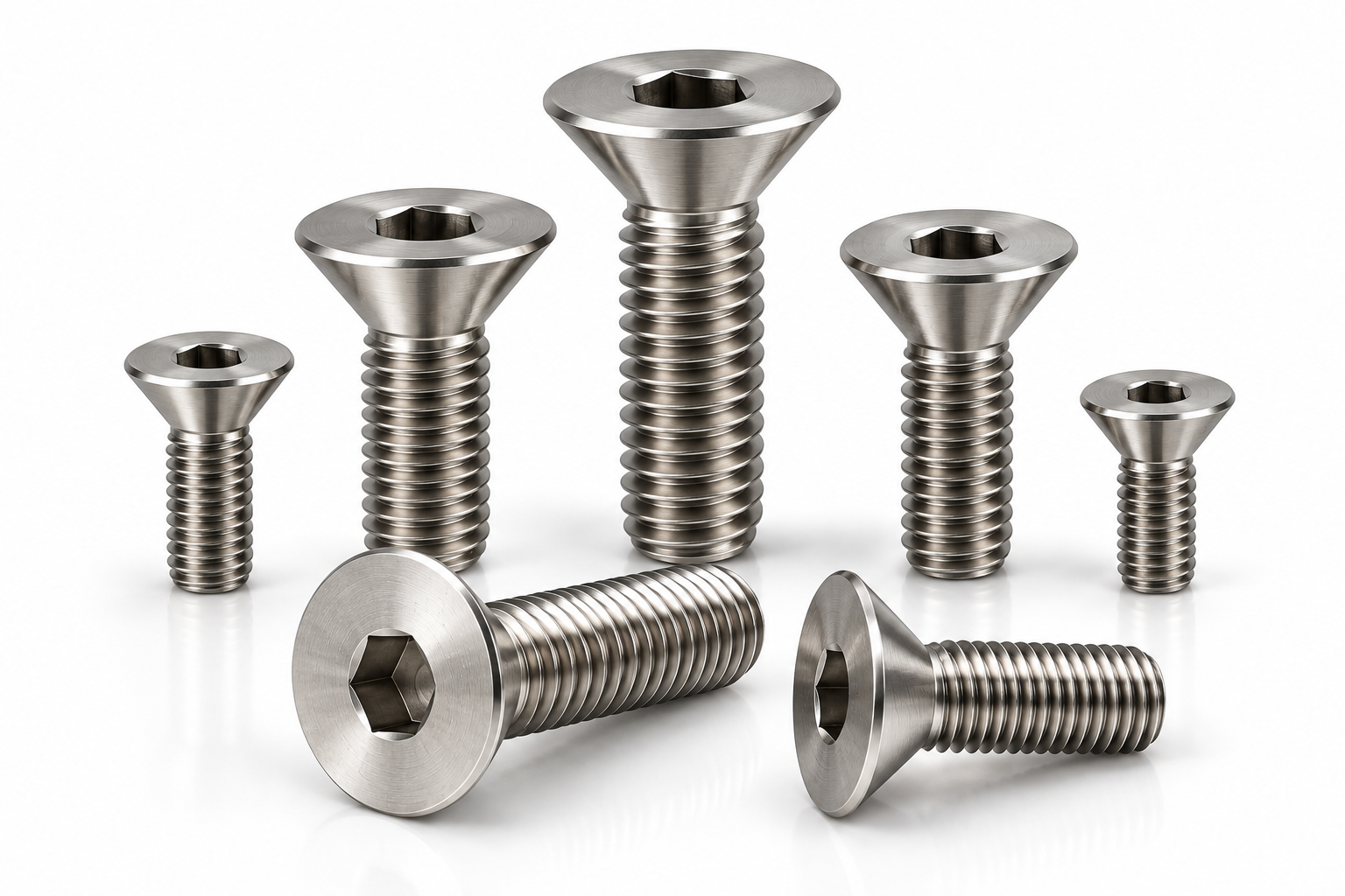 DIN 7991 Allen CSK Screw – fastener relevant to vehicle body & interior assemblies