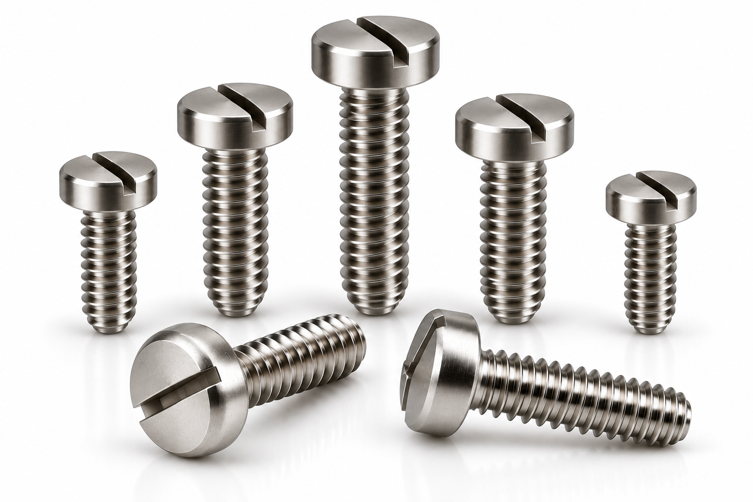 DIN 84 Slotted Cheese Head Screw – stainless steel fastener by Accurate Fastners